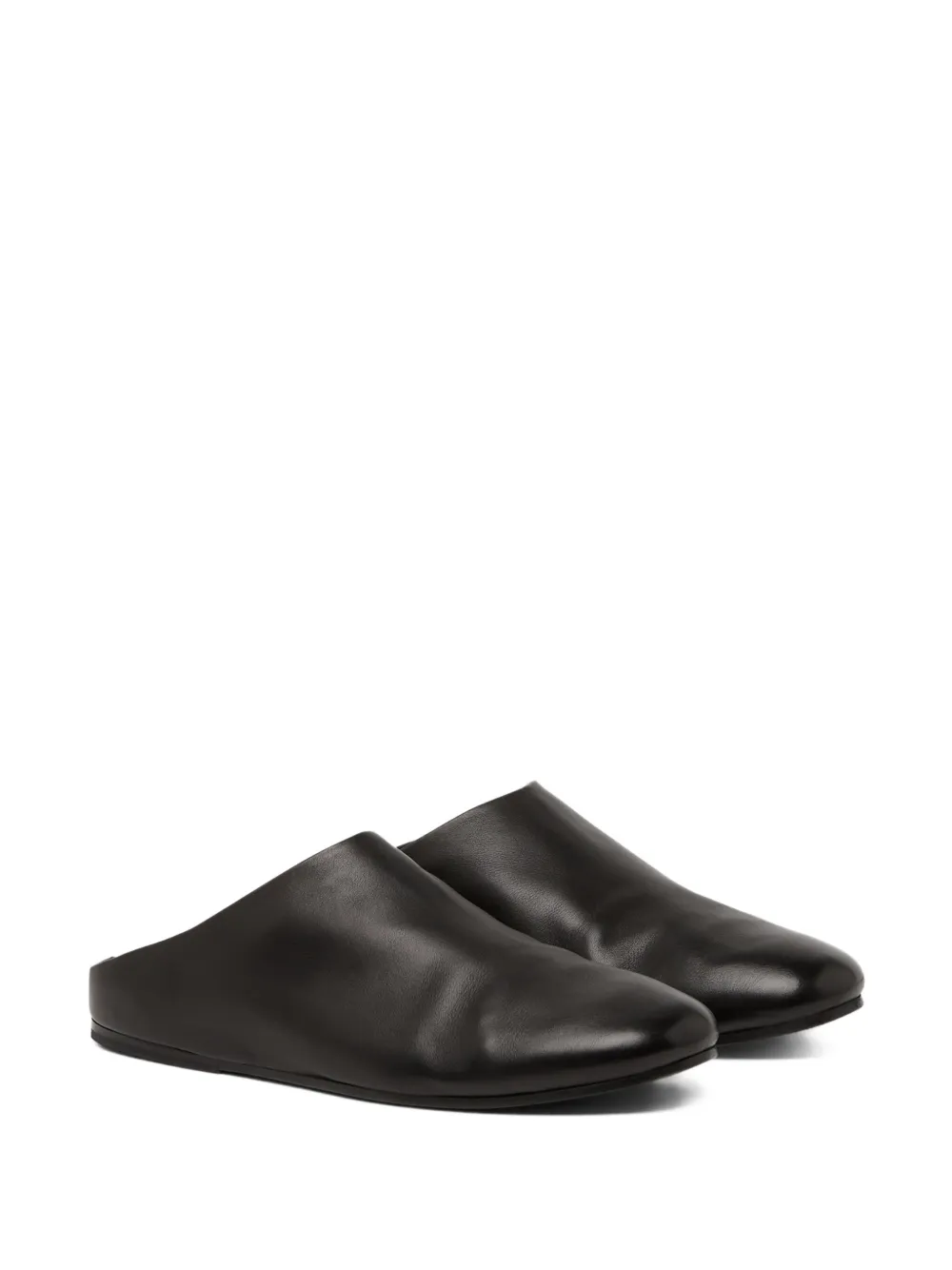 Black shoes, side view