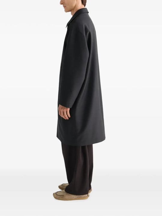 Black jacket, front view