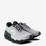 Grey sneakers, side view