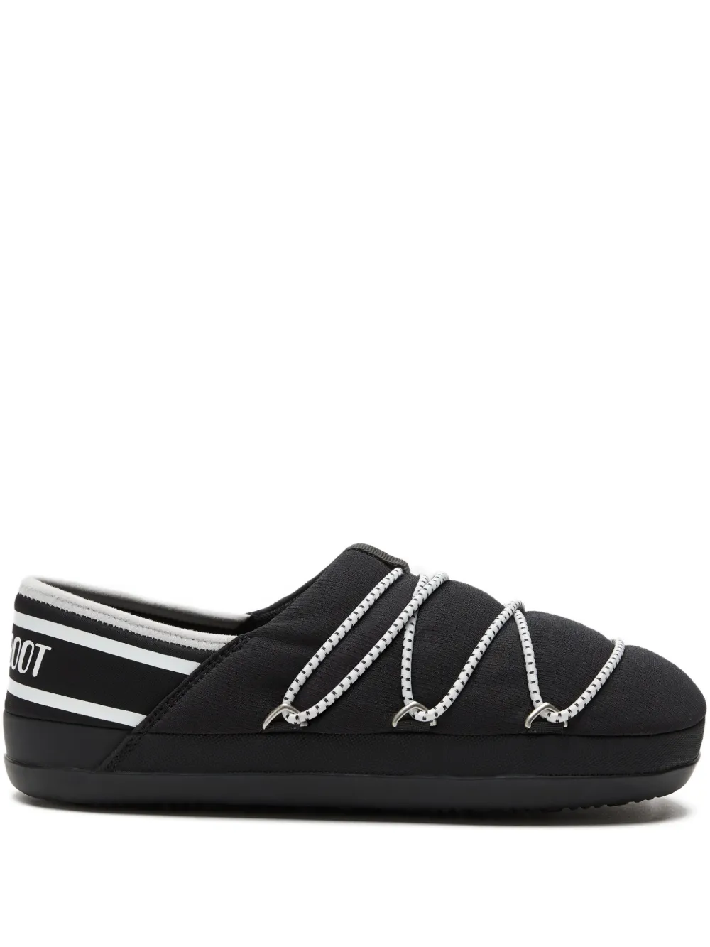 Black slipper,front view