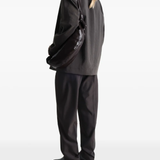 Brown bag, full body view