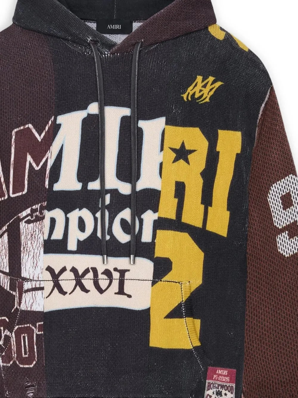 Close up of black hoodies,  showing texture of the fabric