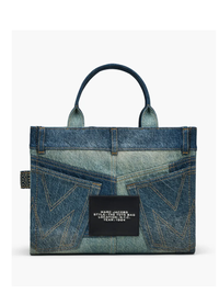 MARC JACOBS - Women The Medium Deconstructed Denim Tote Bag