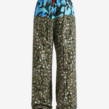 DRIES VAN NOTEN - Women Print Fluid Pant