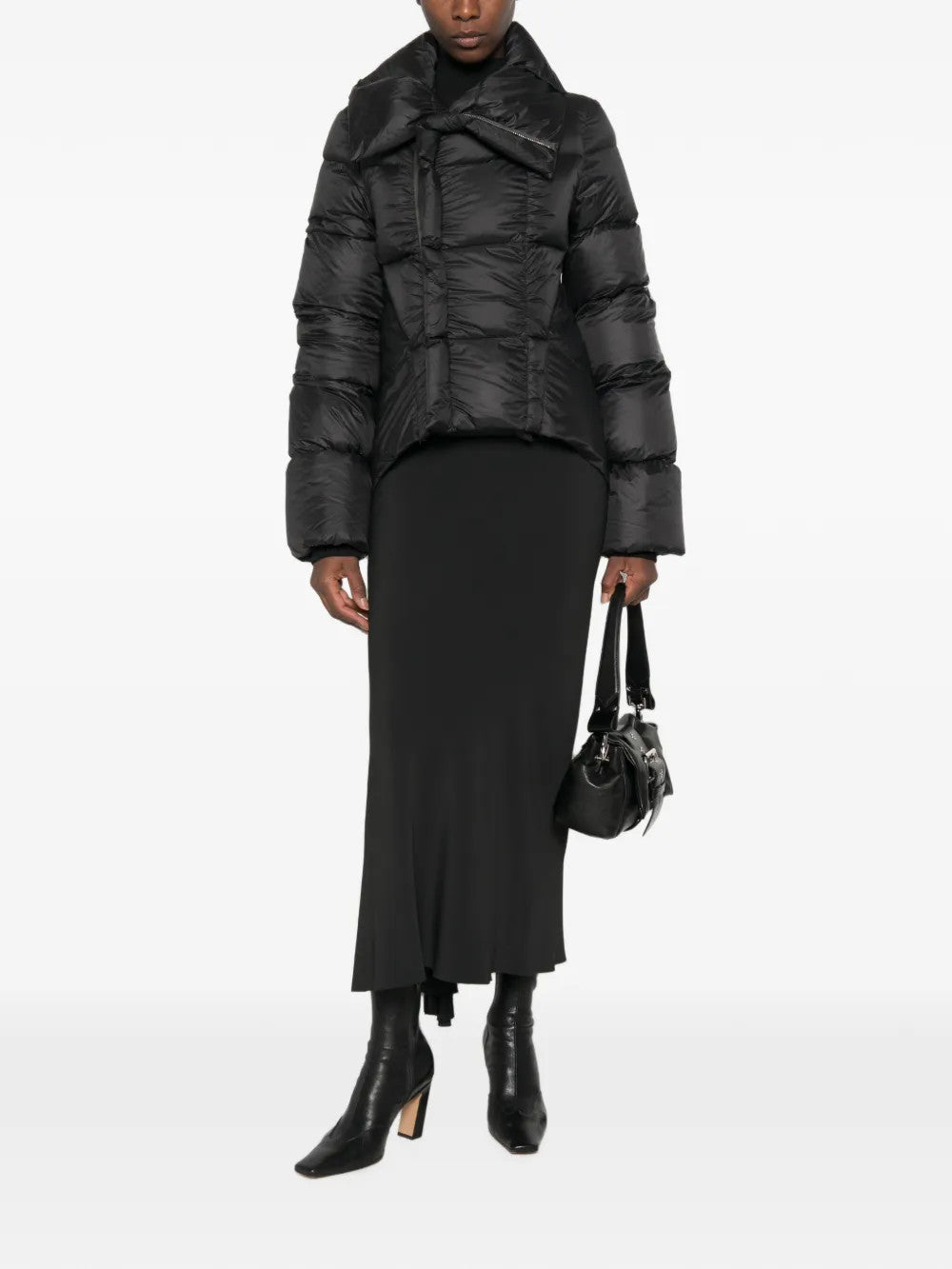 Black jacket, full body view