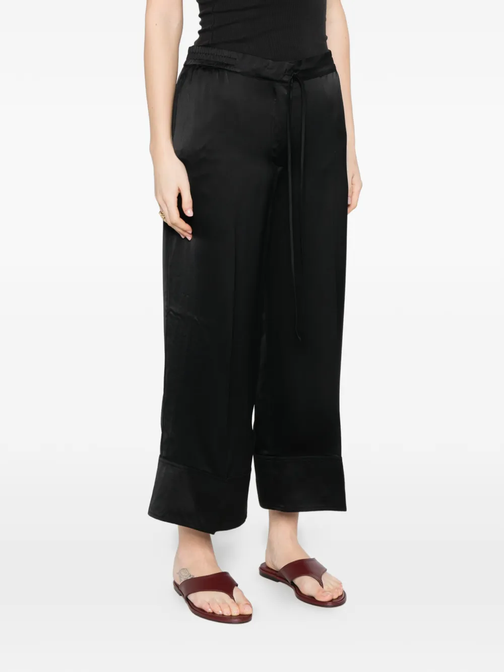 Black pants, side view