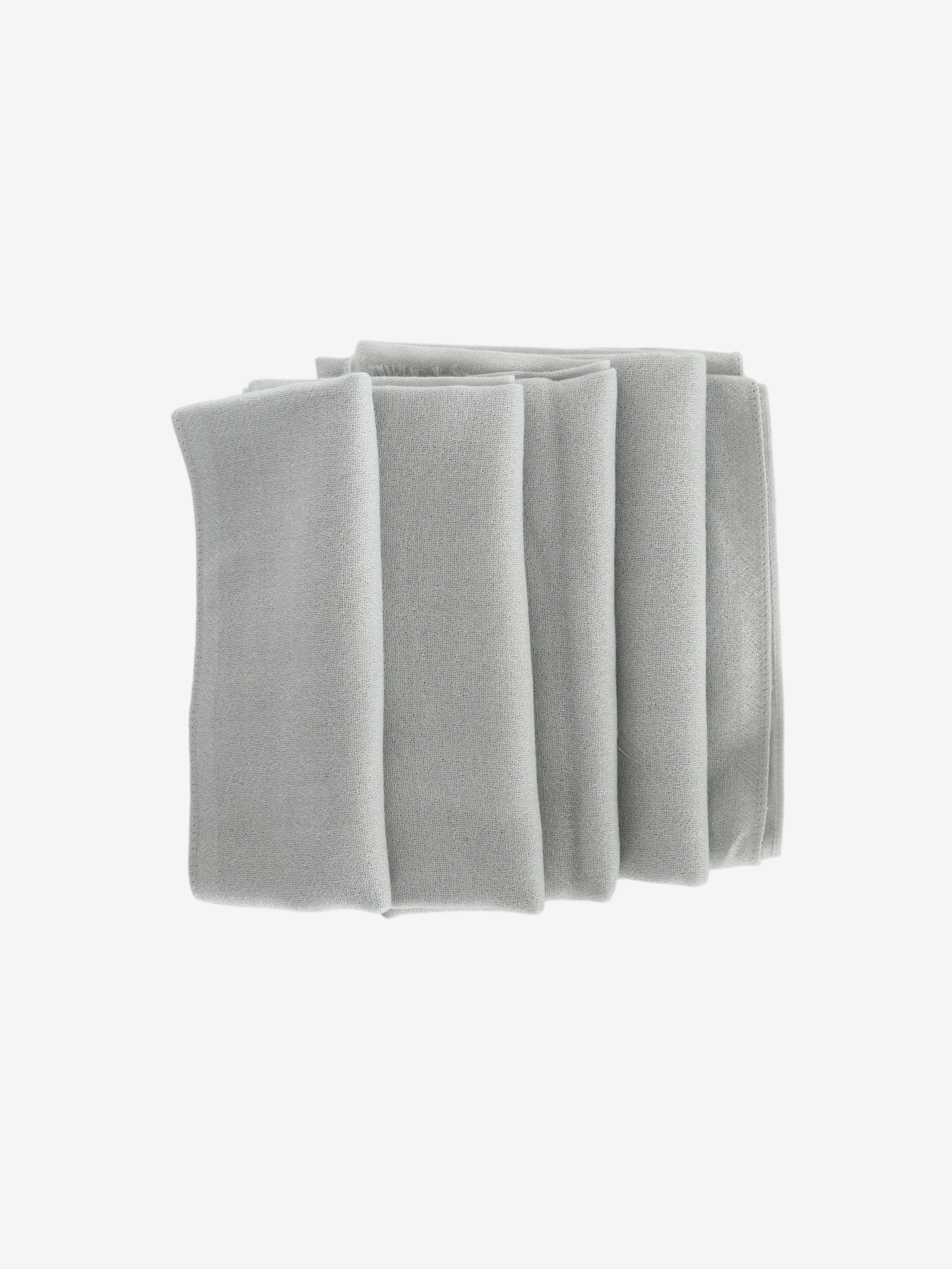 Grey scarf, front view