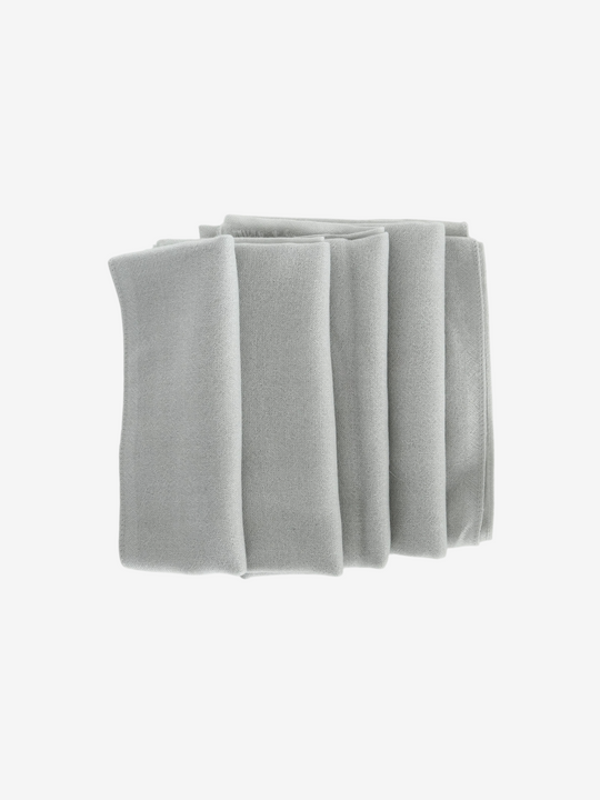 Grey scarf, front view