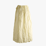 Yellow skirt, front view