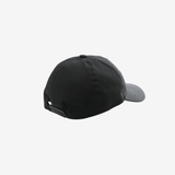Black hat, side view