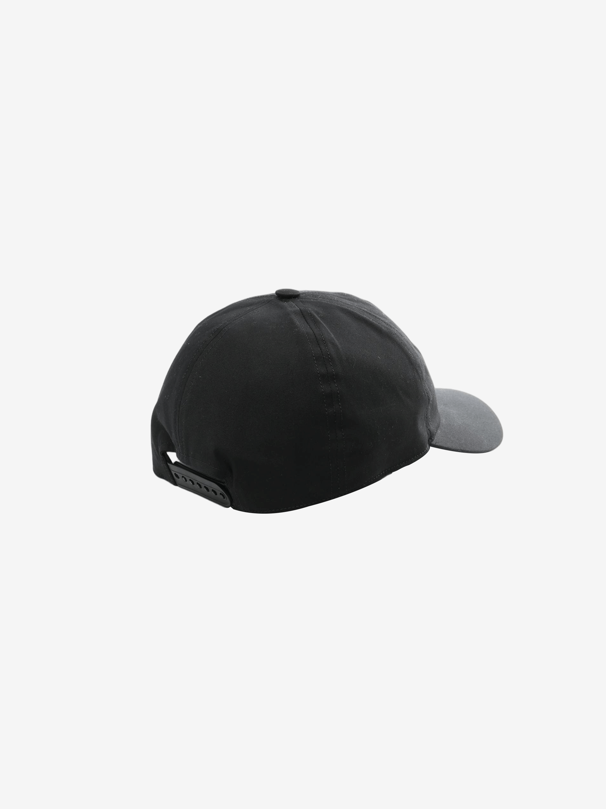 Black hat, side view