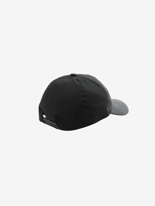 Black hat, side view