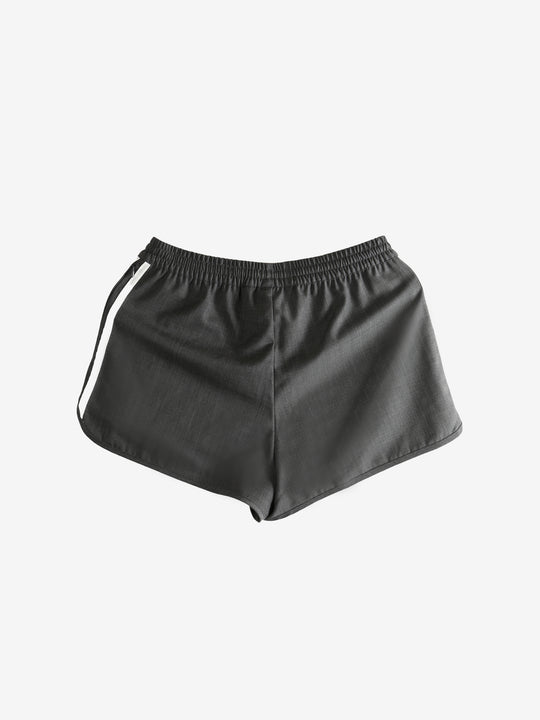 Black shorts,back view