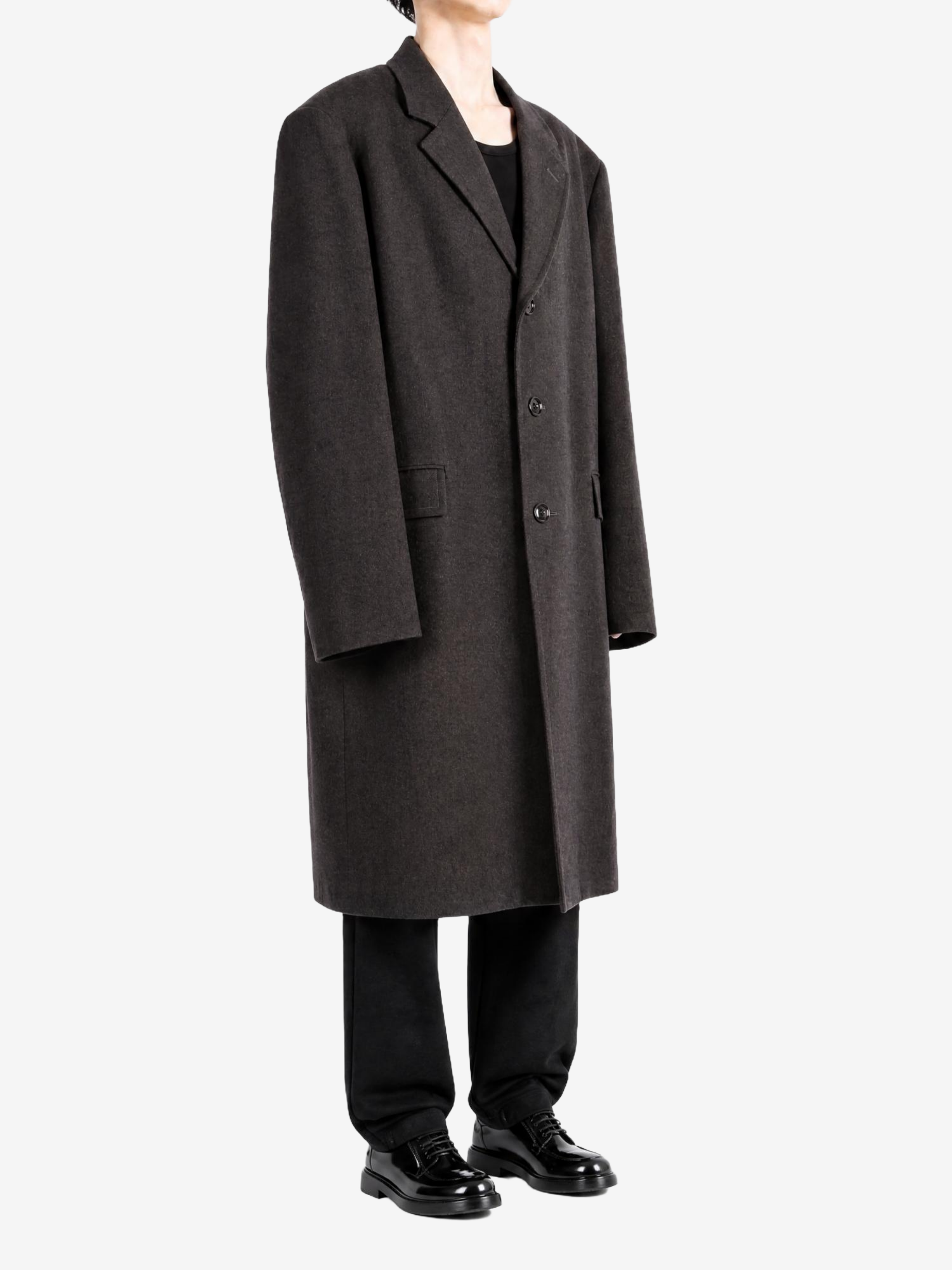 Grey jacket, front view