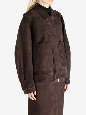 ATELIER NEW YORK - Unisex Suede Leather Blouson Jacket