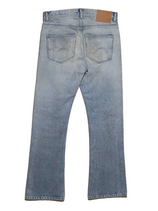 Blue jeans, back view