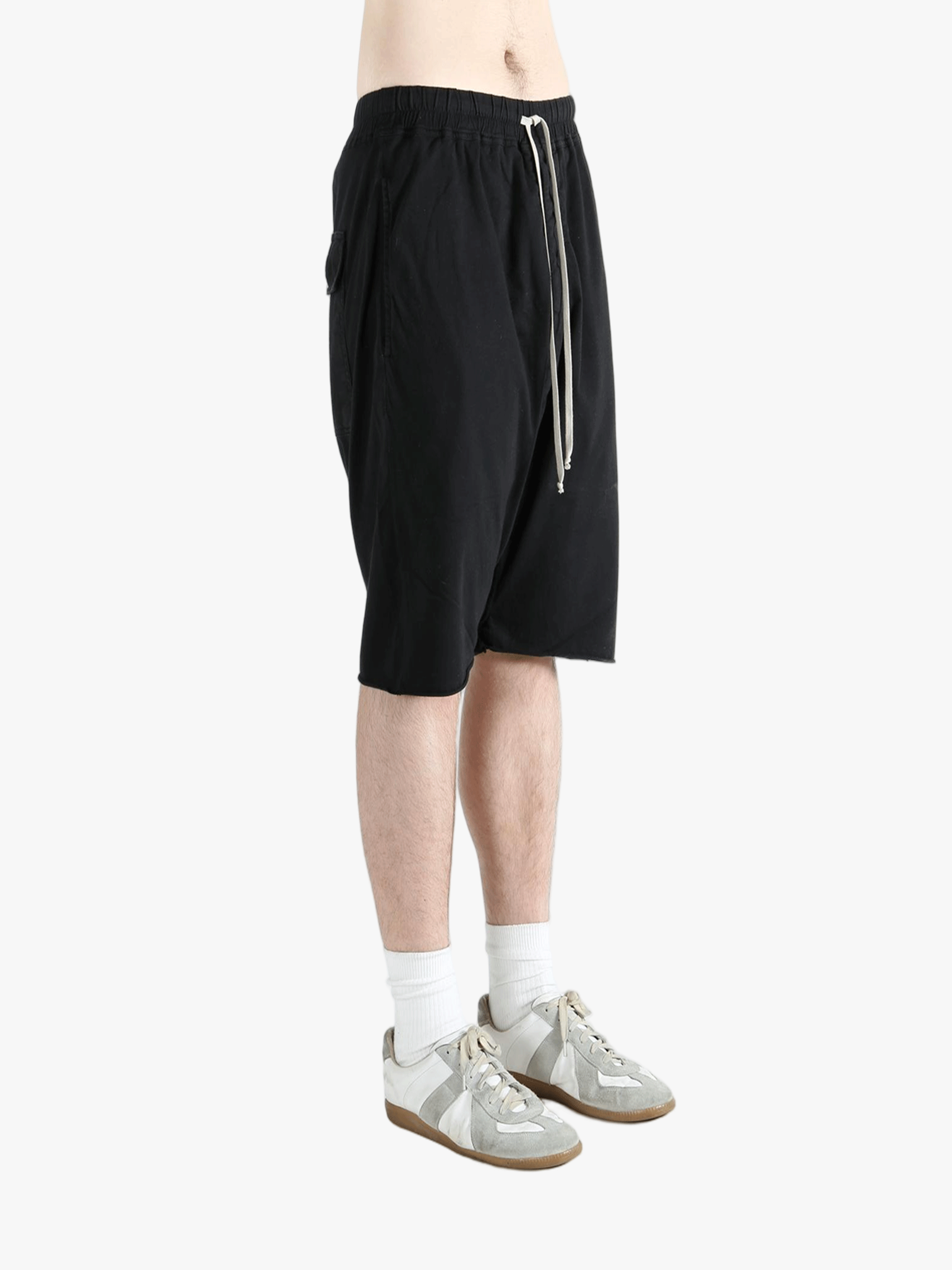 Black pants, side view