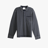 Navy shirt, front view