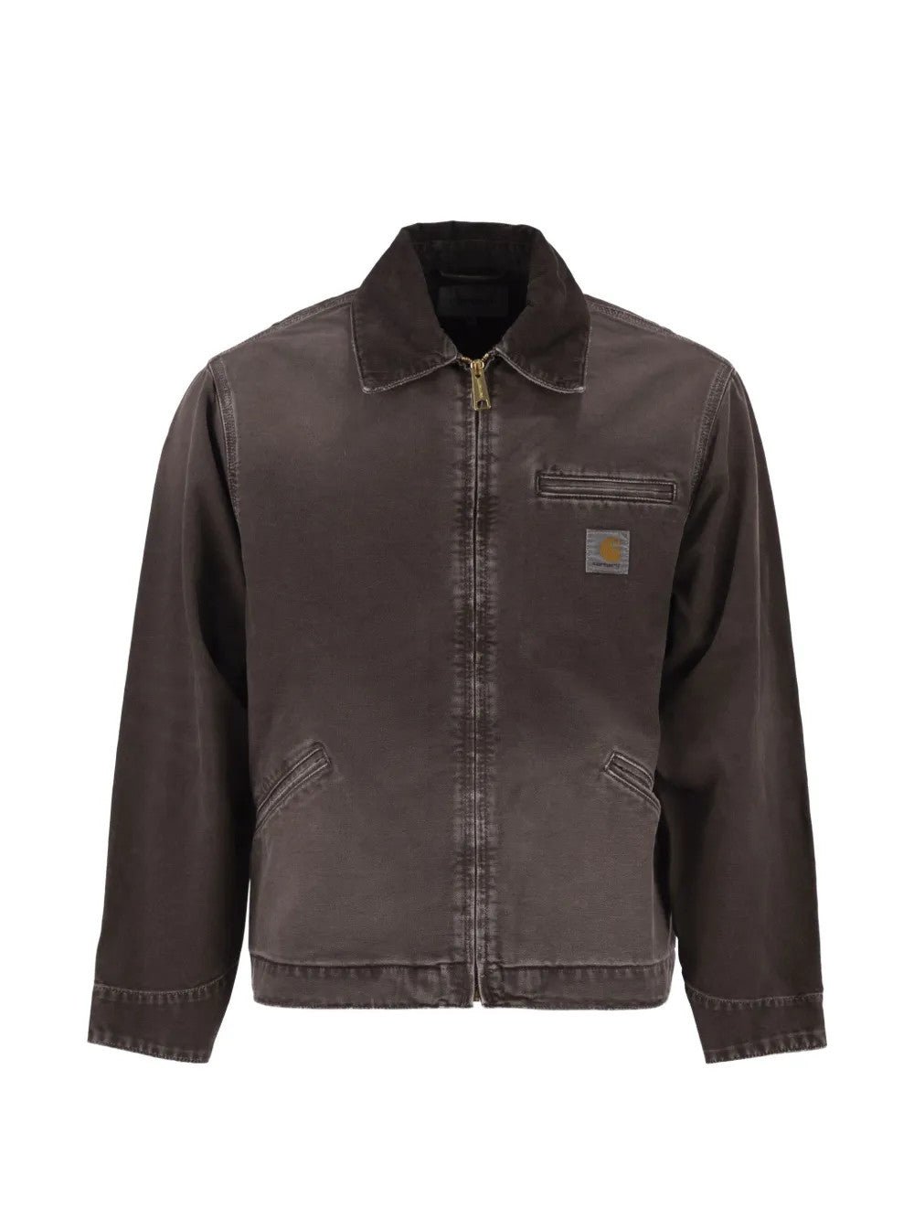 Brown jacket, front view