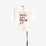 Tan t-shirt, front view