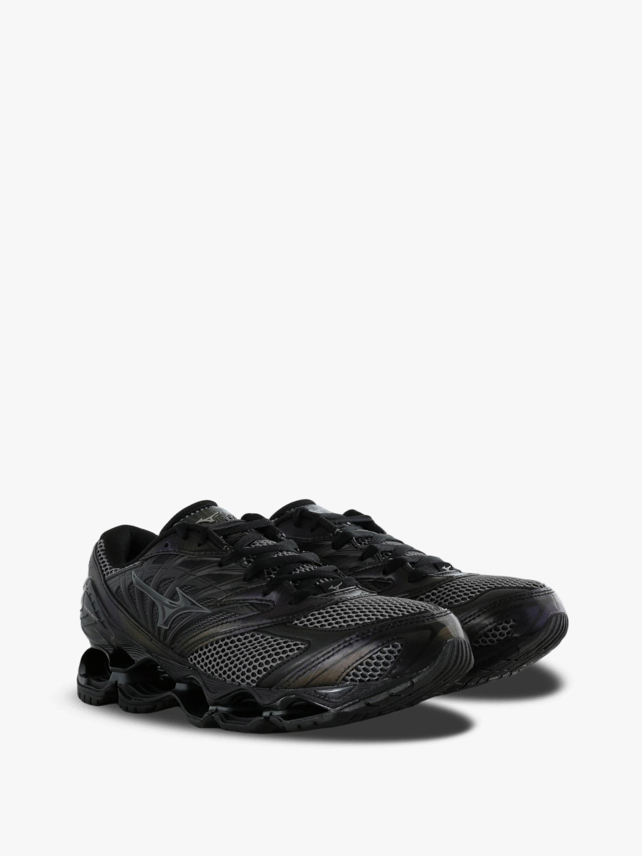 Black shoes, front view