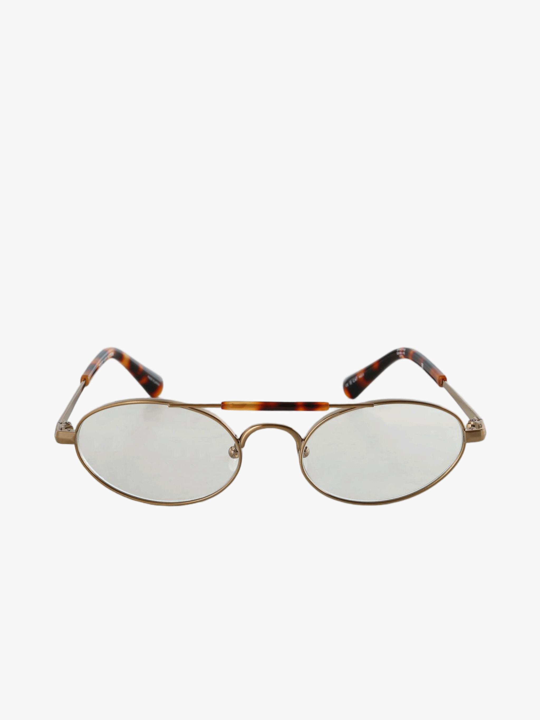 Tan eyewear, front view