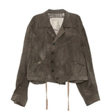 Brown jacket, front view