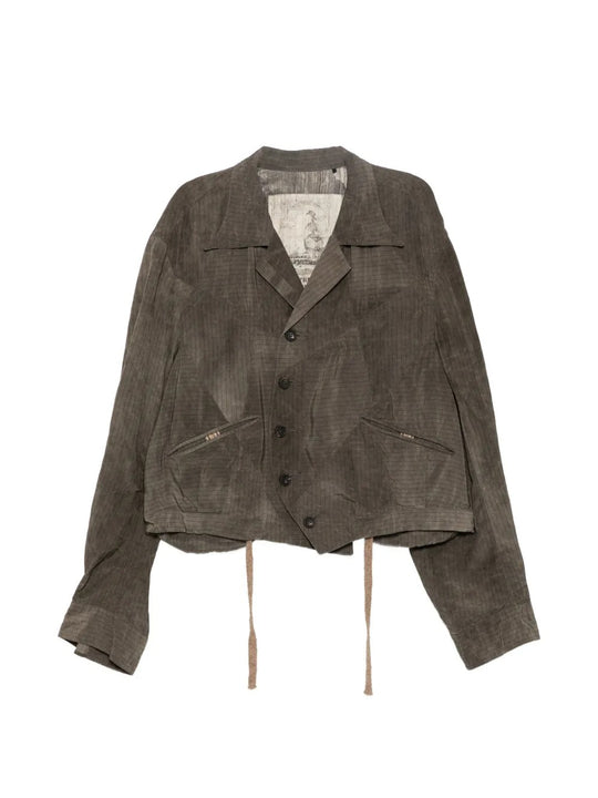 Brown jacket, front view
