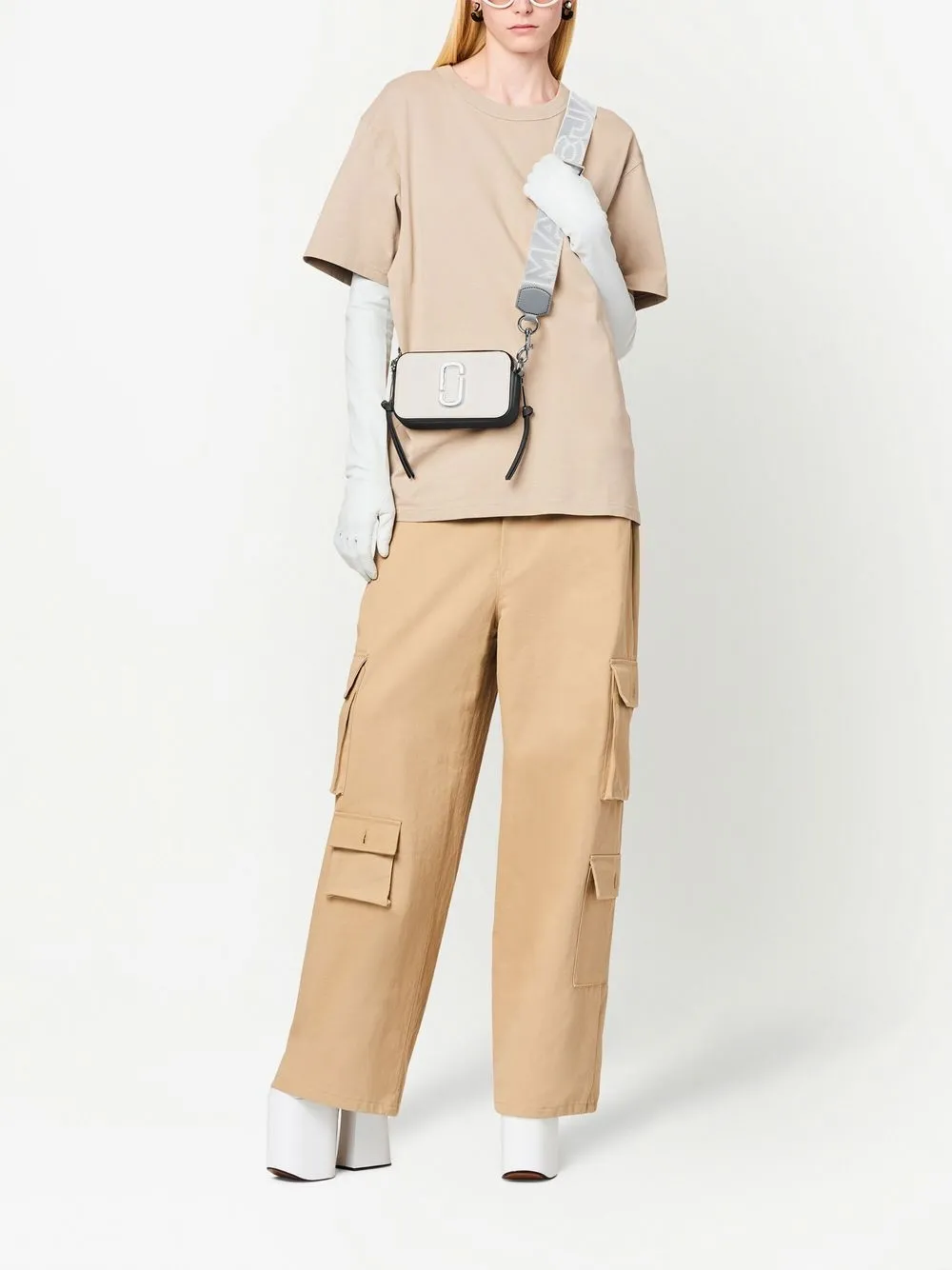 White bags,full body view