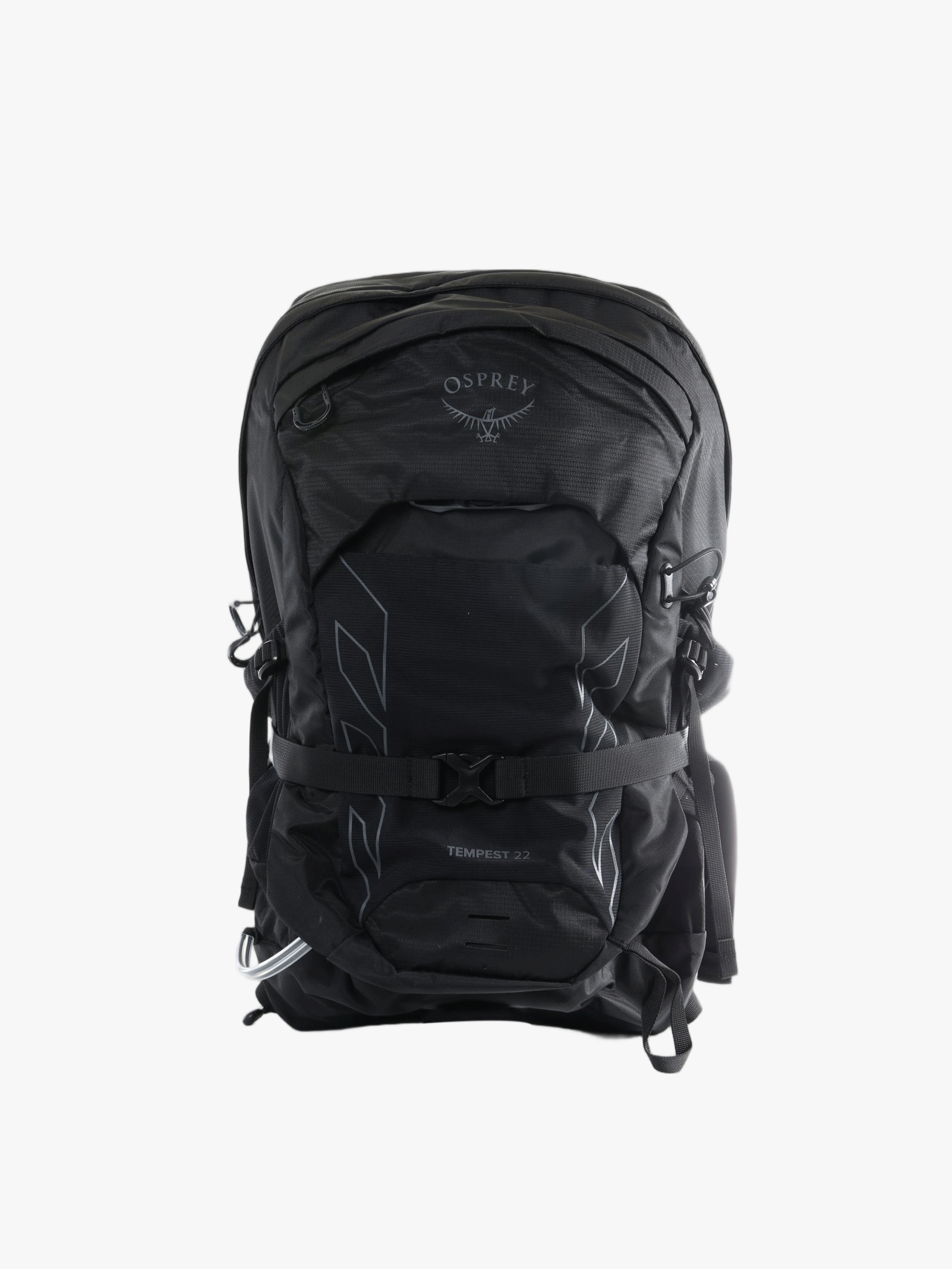 Black bag, back view