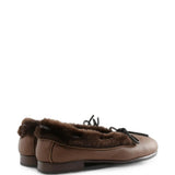 Brown shoes, side view