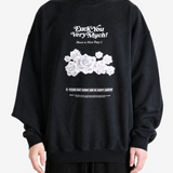 Black hoodie, full body view
