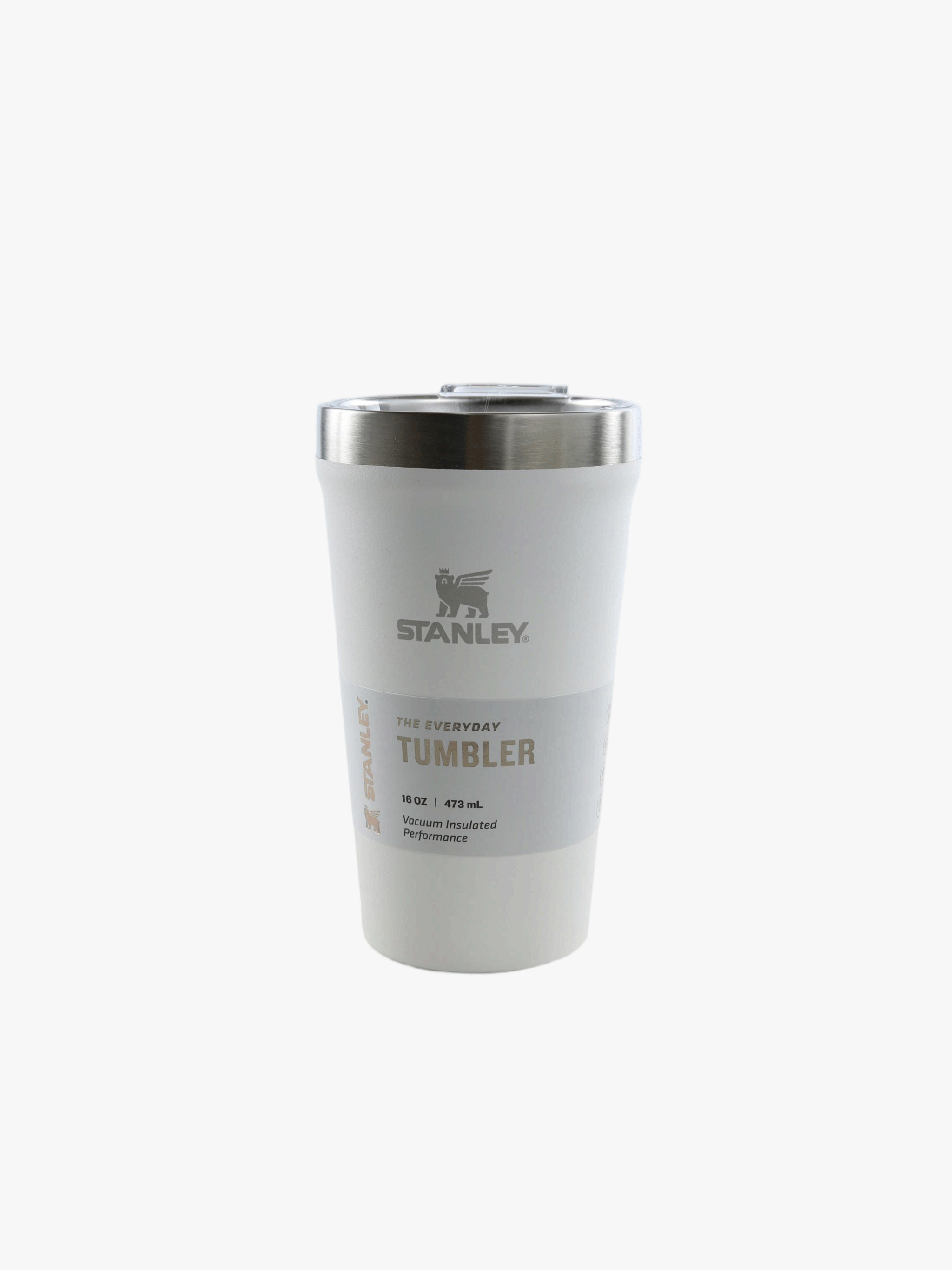 White cup, front view