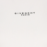 Close up of white top, showing texture of the Cotton fabric