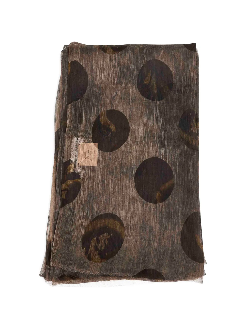 brown scarves,front view