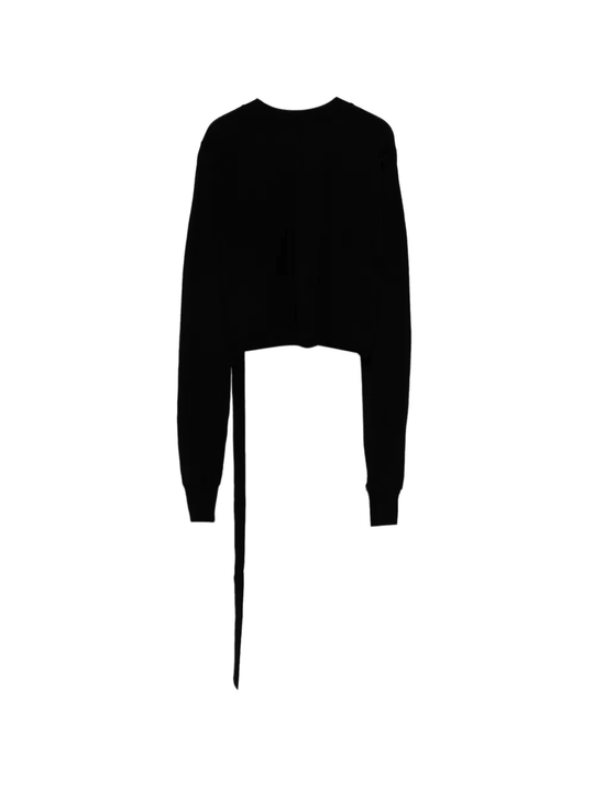 Black T-shirt,back view 