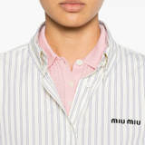 Close up of white shirts, showing texture of the Cotton fabric