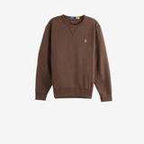 Brown hoodie, front view