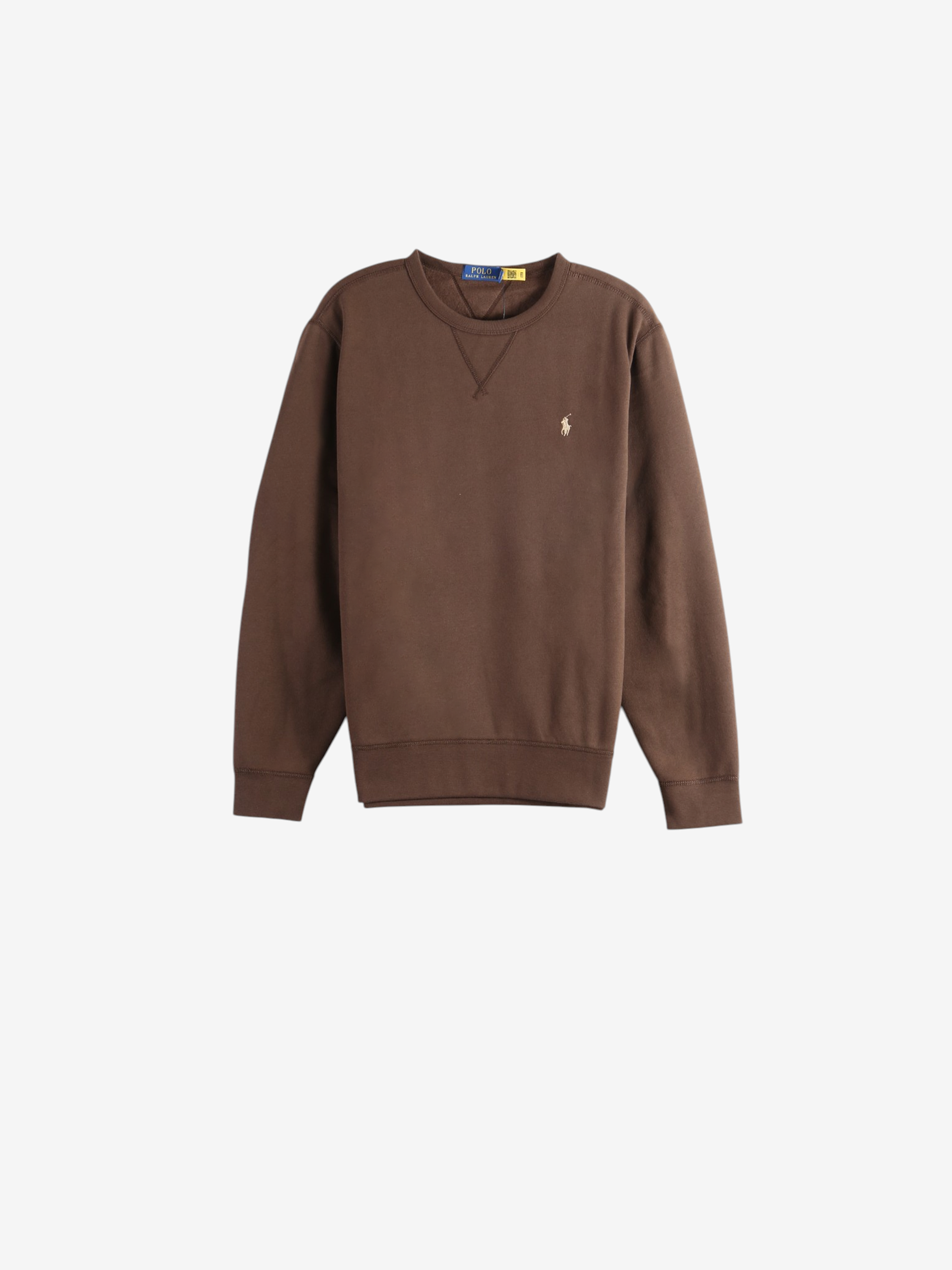 Brown hoodie, front view