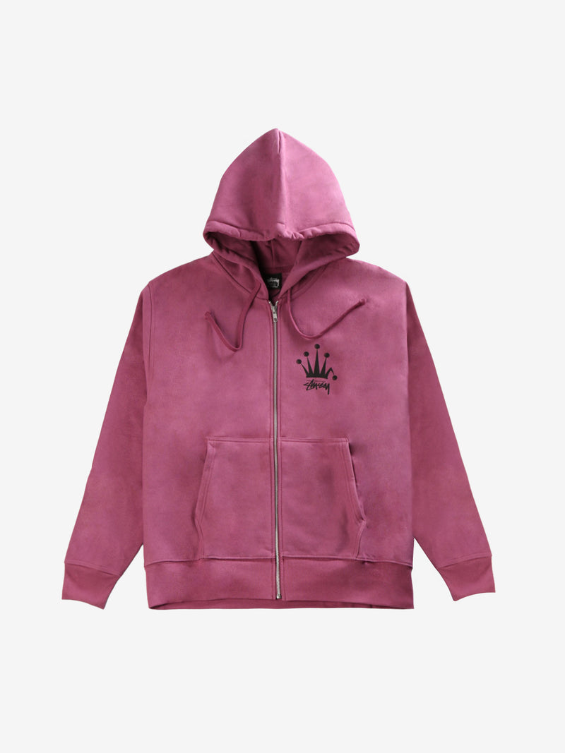 STUSSY - Men Regal Crown Zip Hoodie