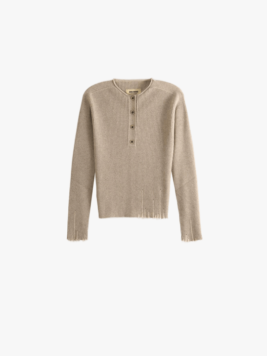 Tan top, front view