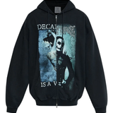 Black hoodie,front view