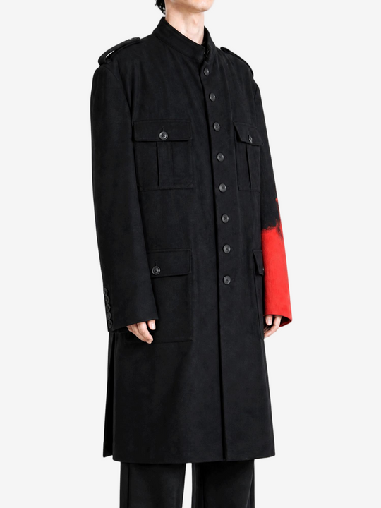 Black jacket, full body view