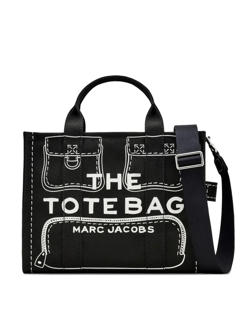 Black bag, front view