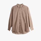 Brown shirt, front view