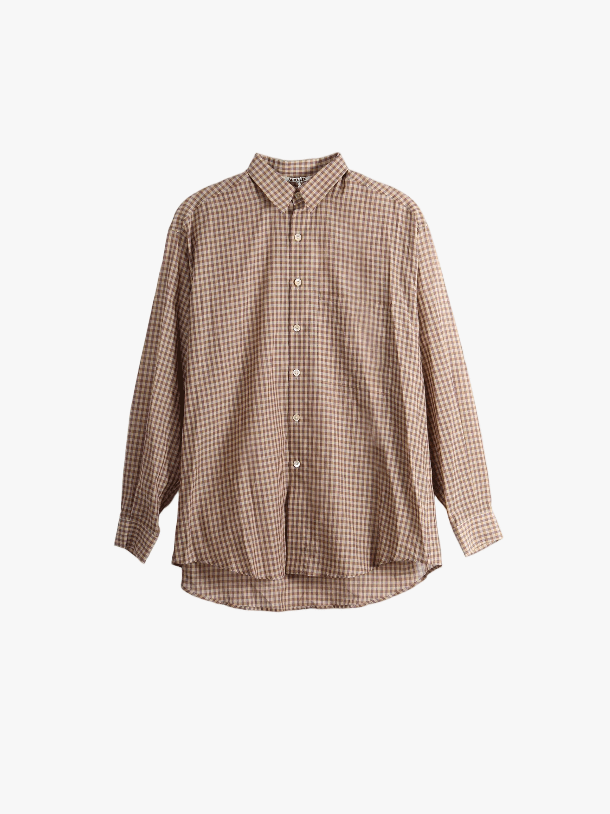 Brown shirt, front view