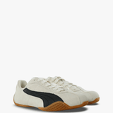 Tan shoes, front view