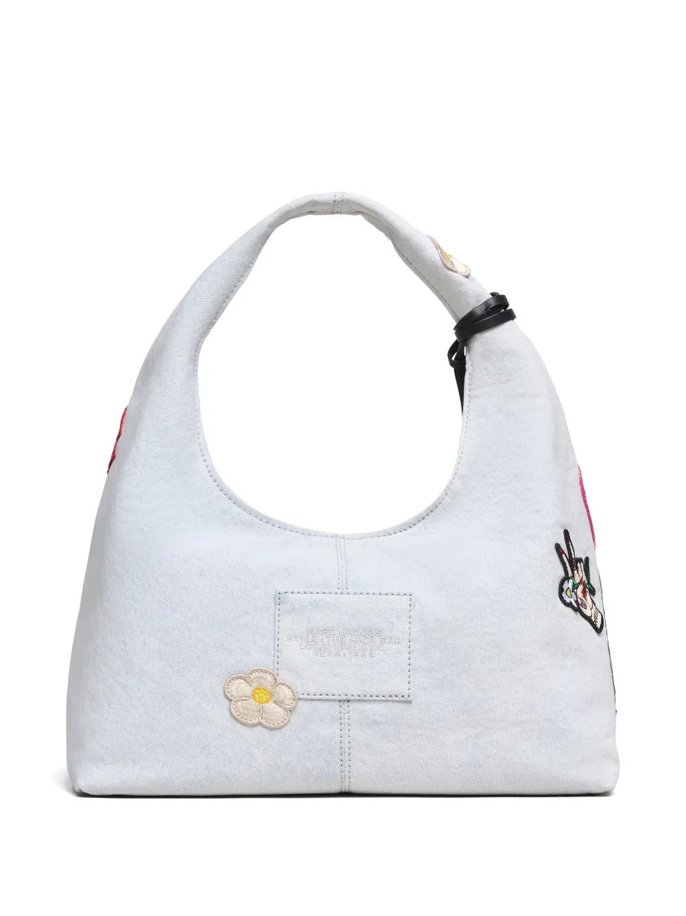 White bag, back view