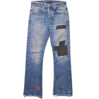 ENFANTS RICHES DEPRIMES - Men Patchwork Flare Jeans