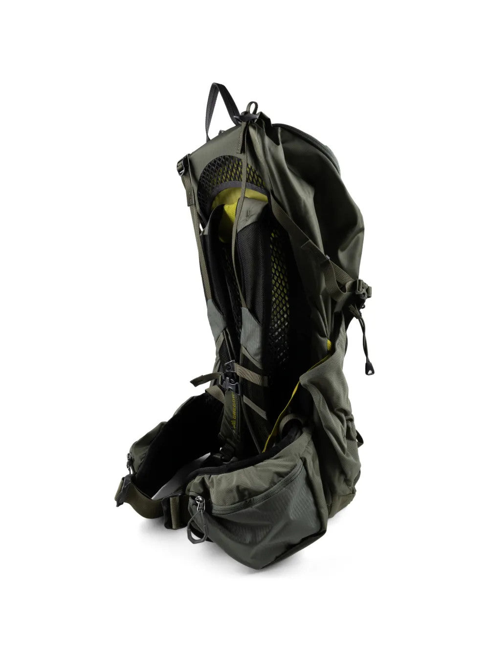 Green bag, side view